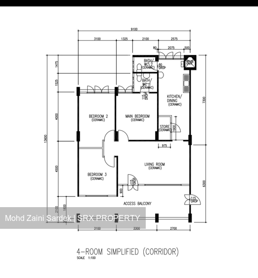 Blk 853 Woodlands Street 83 (Woodlands), HDB 4 Rooms #581805861